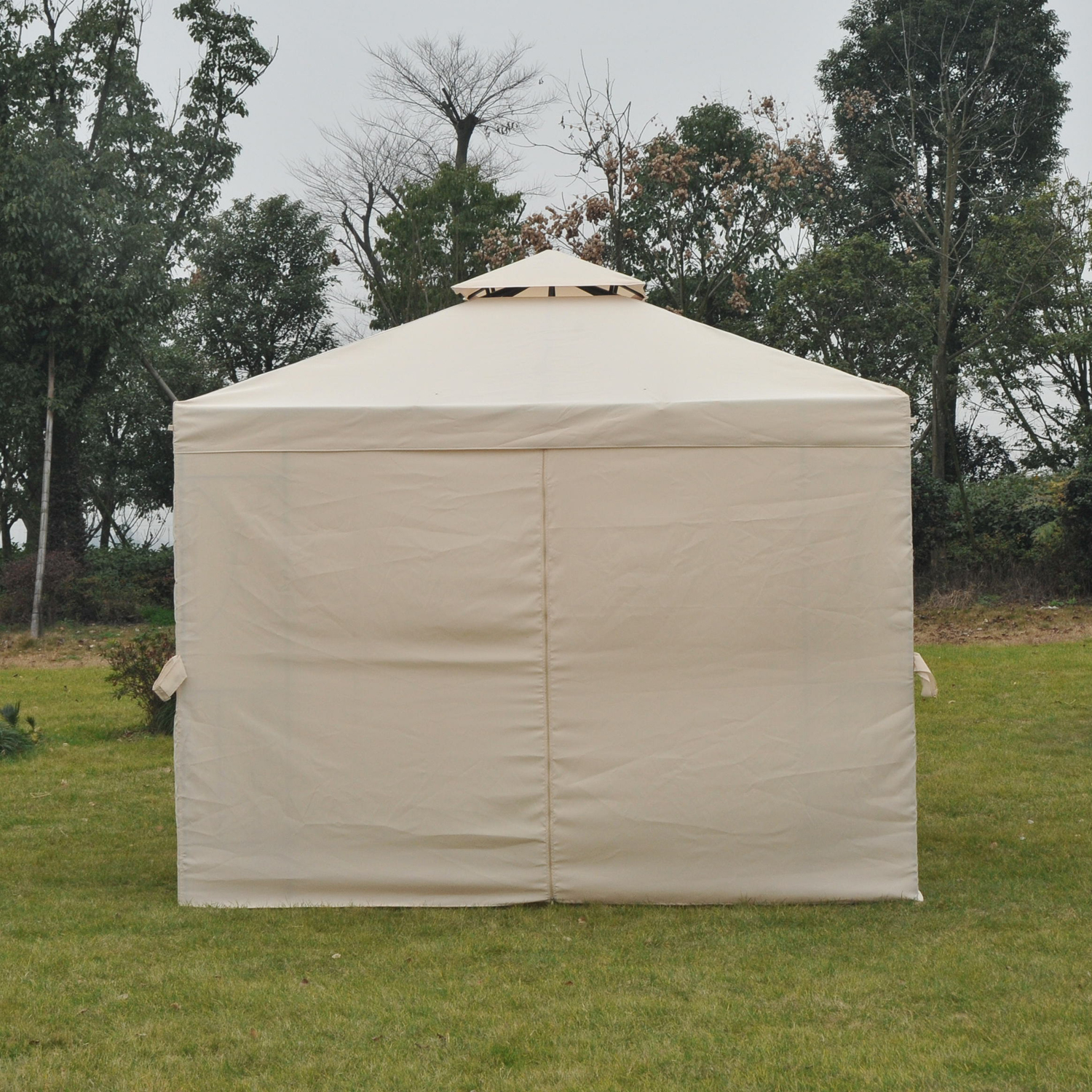 3 x 3M Metal Gazebo Garden Marquee Tent Pavilion Canopy Sun Shelter eBay